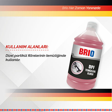 Brio Dpf Dizel Partikül Filtre Temizleme 1 L