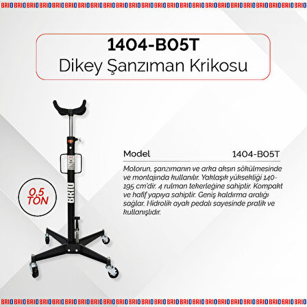 Brio Dikey Şanzıman Krikosu 500 Kg