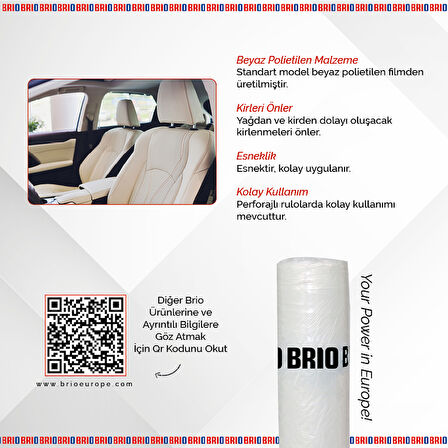 Brio Koltuk Kılıfı Brio 400/R