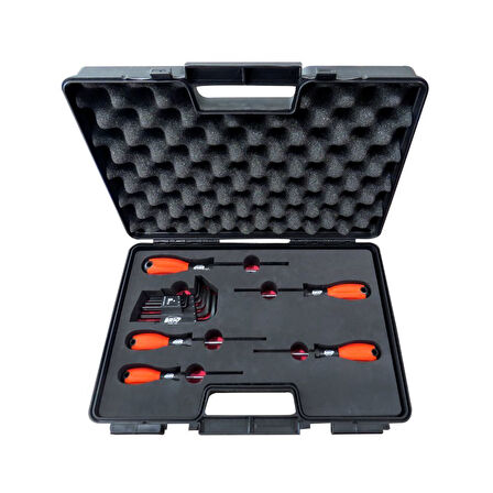Brio Tornavida Torx  - Allen Seti 14 Parça Çantada (Tork Alyan Seti)