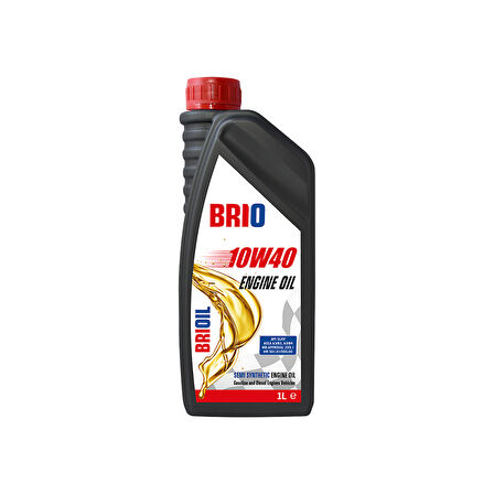 Brio Motor Yağı 10W40 - 1 Litre