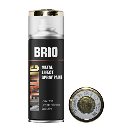 Brio Sprey Boya Metalik Gold 400 Ml