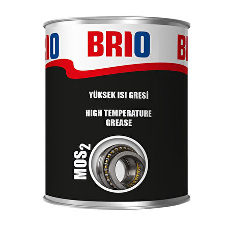 Brio Mos2 Yüksek Isı Gresi 400°C 1 L - 900 Gr