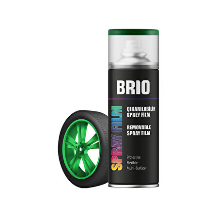 Brio Sprey Boya Çıkarılabilir Yeşil 400 Ml