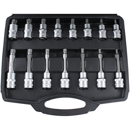 BRIO Lokma Set Torx (Tork) 1/2 32 Parça T20-T70 Kısa - Orta - Uzun