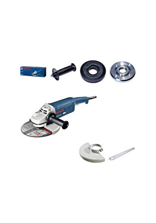 Bosch Professional Gws 2200-230 H Büyük Taşlama Makinesi 2.200 W, Disk Çapı: 230 Mm