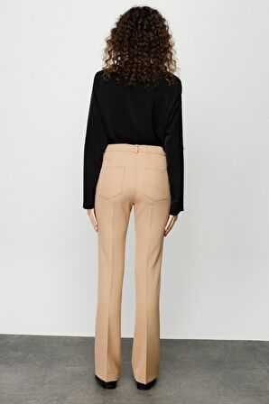 Ekol Kadın Dar Paça Klasik Pantolon 2012 Camel