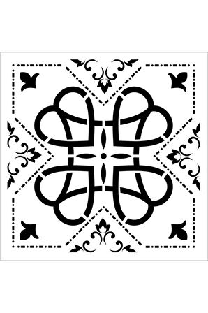 Tcs-014 Karo Stencıl