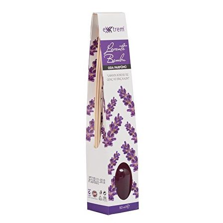 EXTREM BAMBU ÇUBUKLU ODA KOKUSU LAVANTA 50ML