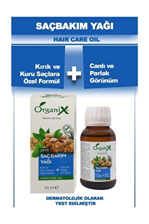 Organix 50 Ml Saç Bakım Yağı