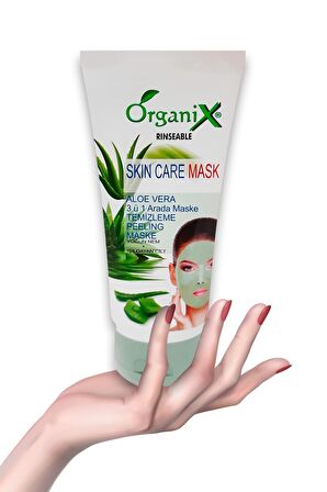 Aloe Vera 3ü1 Arada Temizleme, Peeling ,maske 150 ml