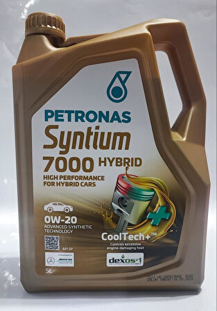 PETRONAS SYNTIUM 7000 HYBRID DPF 0W-20 MOTOR YAĞI 5 Litre