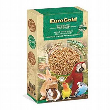 EuroGold Kuş ve Kemirgen Kafes Altlığı 1 Kg