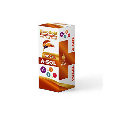 Eurogold Vogel Kuşlar İçin A-Sol Damla 50 Ml 