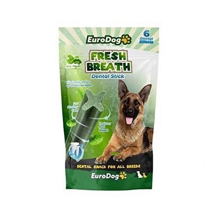 Euro Dog Fresh Breath Naneli Çubuk Köpek Ödül Maması 100 Gr.