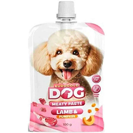 - Köpekler için Pasta Ödül Maması - 100gr Kuzu / Bal Kabağı