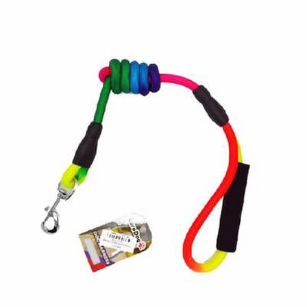 Köpek Uzatma Tasması Gökkuşağı 14 Mm 120 Cm