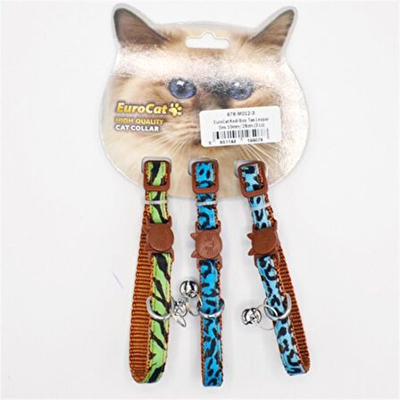 EuroCat Kedi Boy. Tas.Leopar Des.10mm28cm (3 Lü)