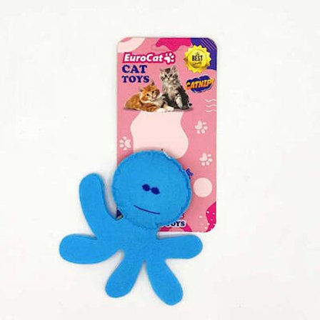 Toys Peluş Ahtapot Kedi Oyuncağı