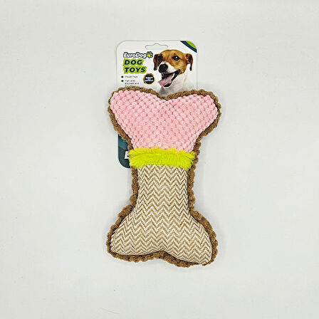 EuroDog Peluş Kemik Köpek Oyuncağı 23x15 Cm