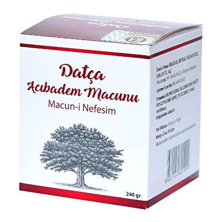 Acıbadem Macunu 240 Gr