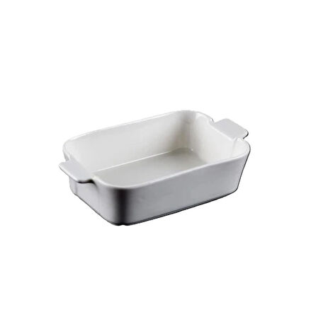 AKILLIELMA-BİANCO PERLA PORSELEN FIRIN KABI - 18.6 CM