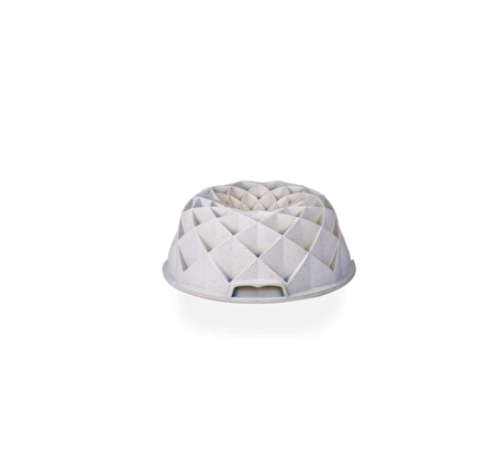 Acar Diamond Döküm 24x9 cm Kek Kalıbı Beyaz