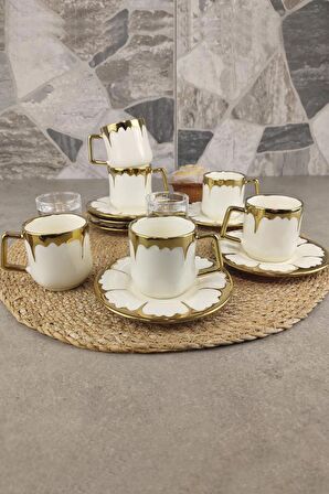 Digithome Acar Gold Road 6’lı Fincan Set – KAI-21-0176