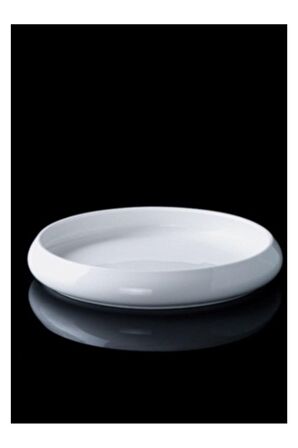 Acar Bianco Perla Porselen 24X3,8 Cm Yuvarlak Tabak SCT-21-0220