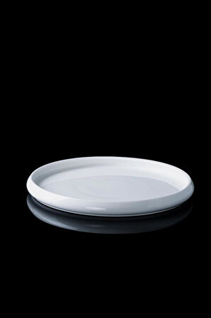 Acar Bianco Perla 4 Adet Porselen Yuvarlak Servis Tabak - 26 cm SCT-21-0219