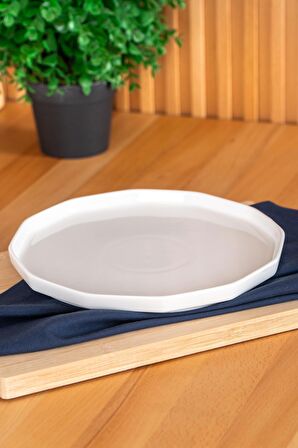 Acar Hexagon Art Pasta Tabak - 21 cm