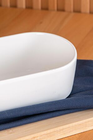 Acar Bianco Perla Oval Salata Kase - 26 cm 