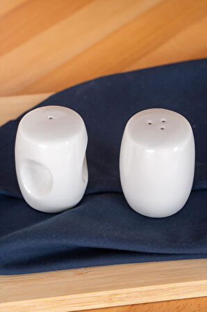 Bianco Perla Tuzluk ve Biberlik Seti - 7 cm