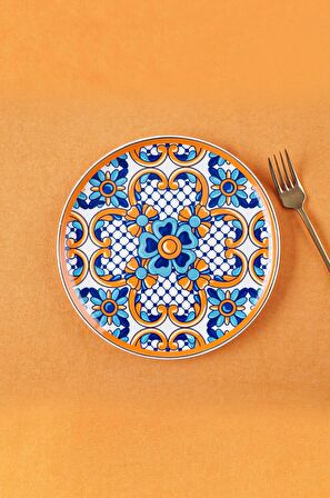 Acar Stella Porselen Pasta Tabak - 19 cm