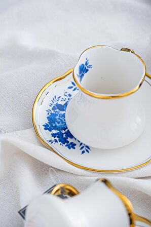 Acar Jasmin 6 Kişilik Kahve Fincanı Takımı - 90 ml