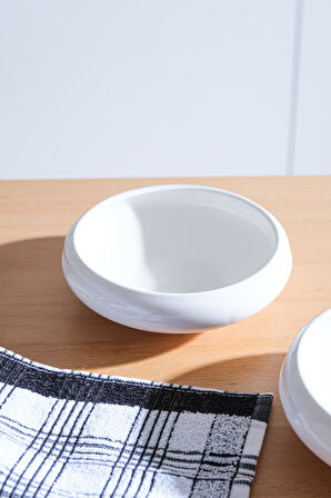 Bianco Perla Porselen Yuvarlak Kase - 17 cm