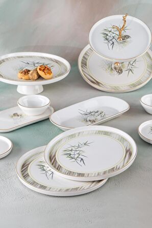 Acar Botany 6 Kişilik 21 Parça Brunch Set