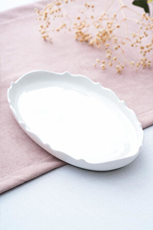 Acar Nirvana Oval Sunum Tabağı - 25 cm