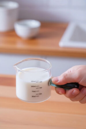 Mini Cam Ölçü Kabı - 125 ml