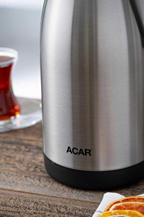 Acar Karat T Serisi Paslanmaz Çelik 2,5 Lt Termos Inox