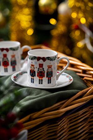 Santa 2 Kişilik Kahve Fincanı Takımı - 90 ml