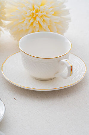 Hamilton 6 Kişilik Gold Çay Fincanı Takımı - 210 ml
