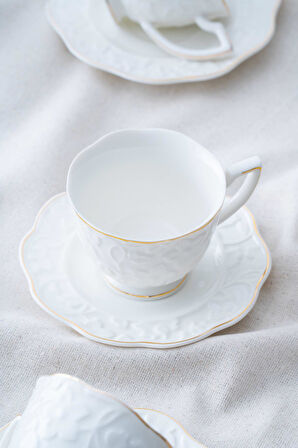 Octavia 6 Kişilik Gold Çay Fincanı Takımı - 210 ml