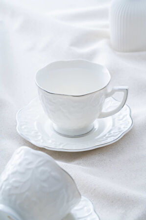 Octavia 6 Kişilik Silver Çay Fincanı Takımı - 210 ml