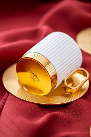 Aurora 6 Kişilik Kahve Fincanı Takımı - 90 ml