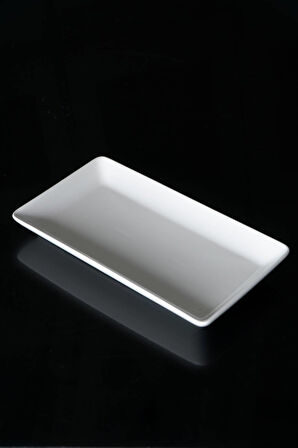 Bianco Perla Porselen Dikdörtgen Sunum Tabak - 32.5 cm