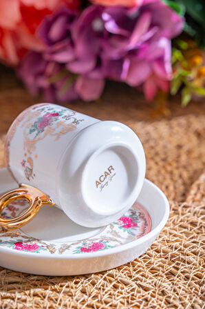 Lenora 6 Kişilik Kahve Fincanı Takımı - 90 ml