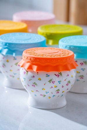 Acar Enjoy Silikon Kapaklı 6'lı Kavanoz Seti