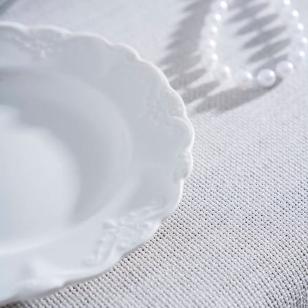 Acar King Tatlı Tabağı - Kırık Beyaz - 15 cm