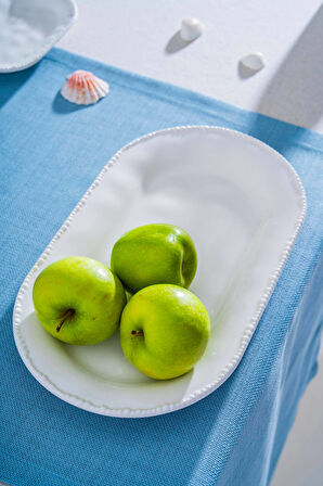 Acar Milano Oval Kayık Tabak - 33 cm